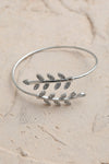 Olive Branch Minimal Bracelet Bracelets Leto Collection Silver  