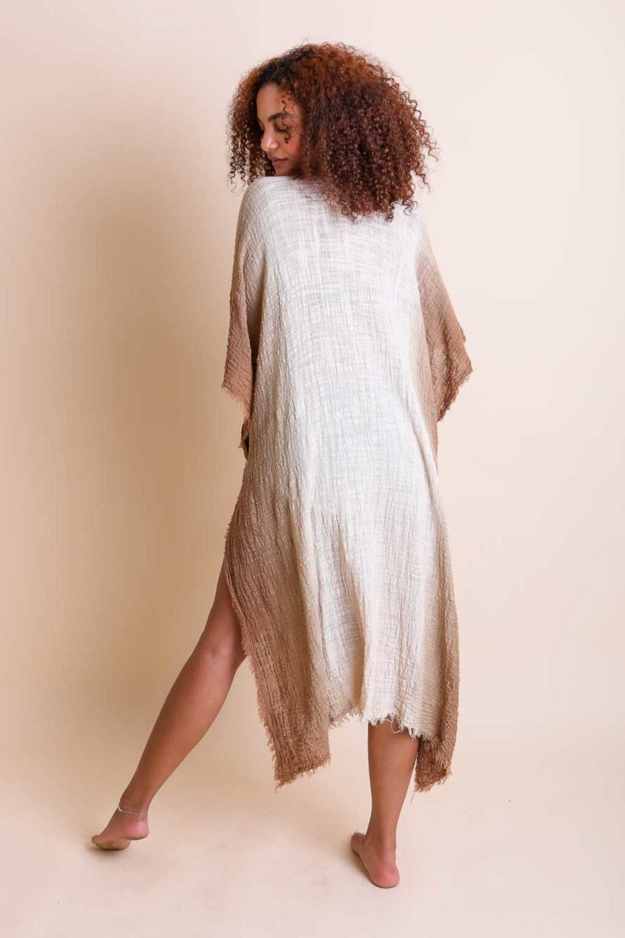 Ombre Cotton Kimono - NeoKira Unlimited