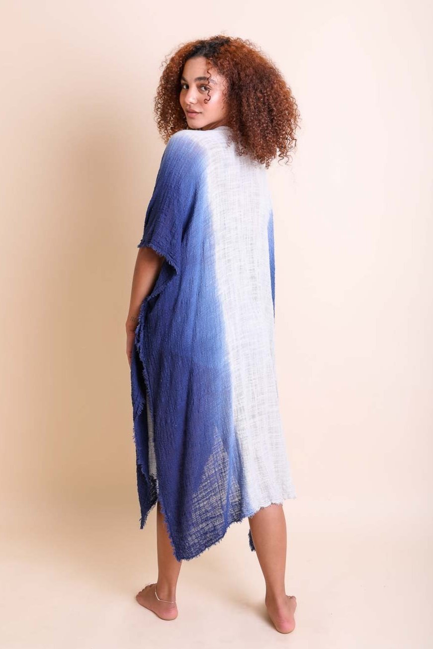 Ombre Cotton Kimono - NeoKira Unlimited