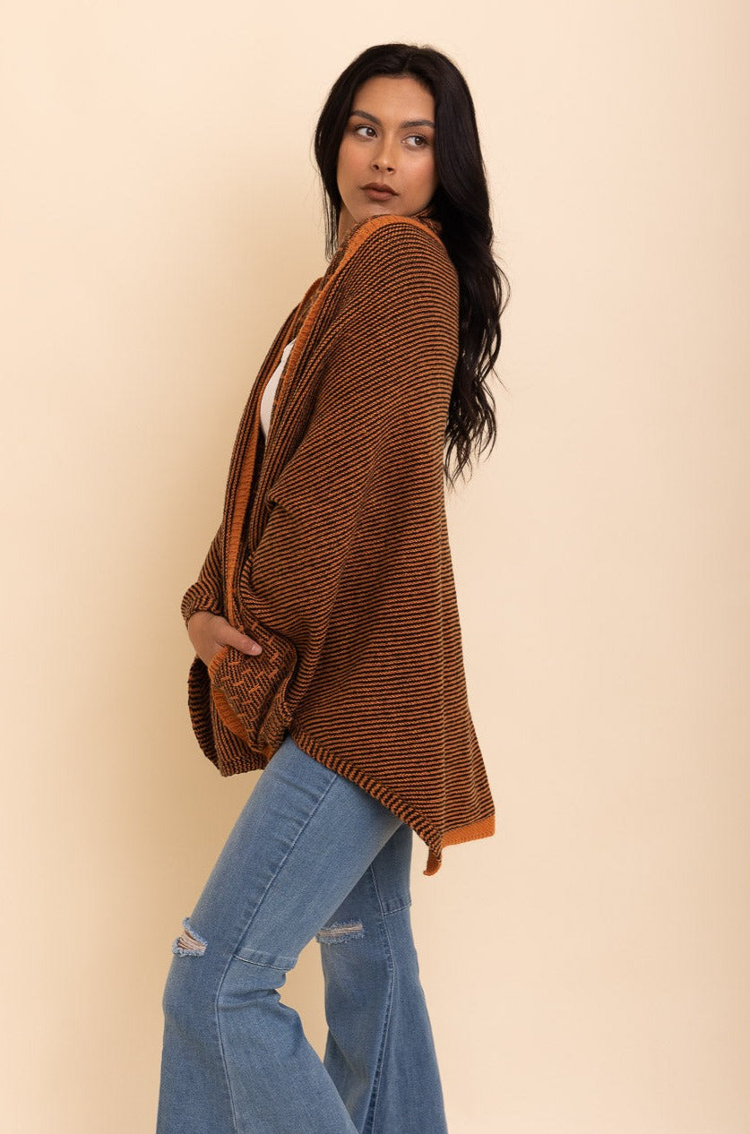 Over The Shoulder Knitted Shawl - NeoKira Unlimited