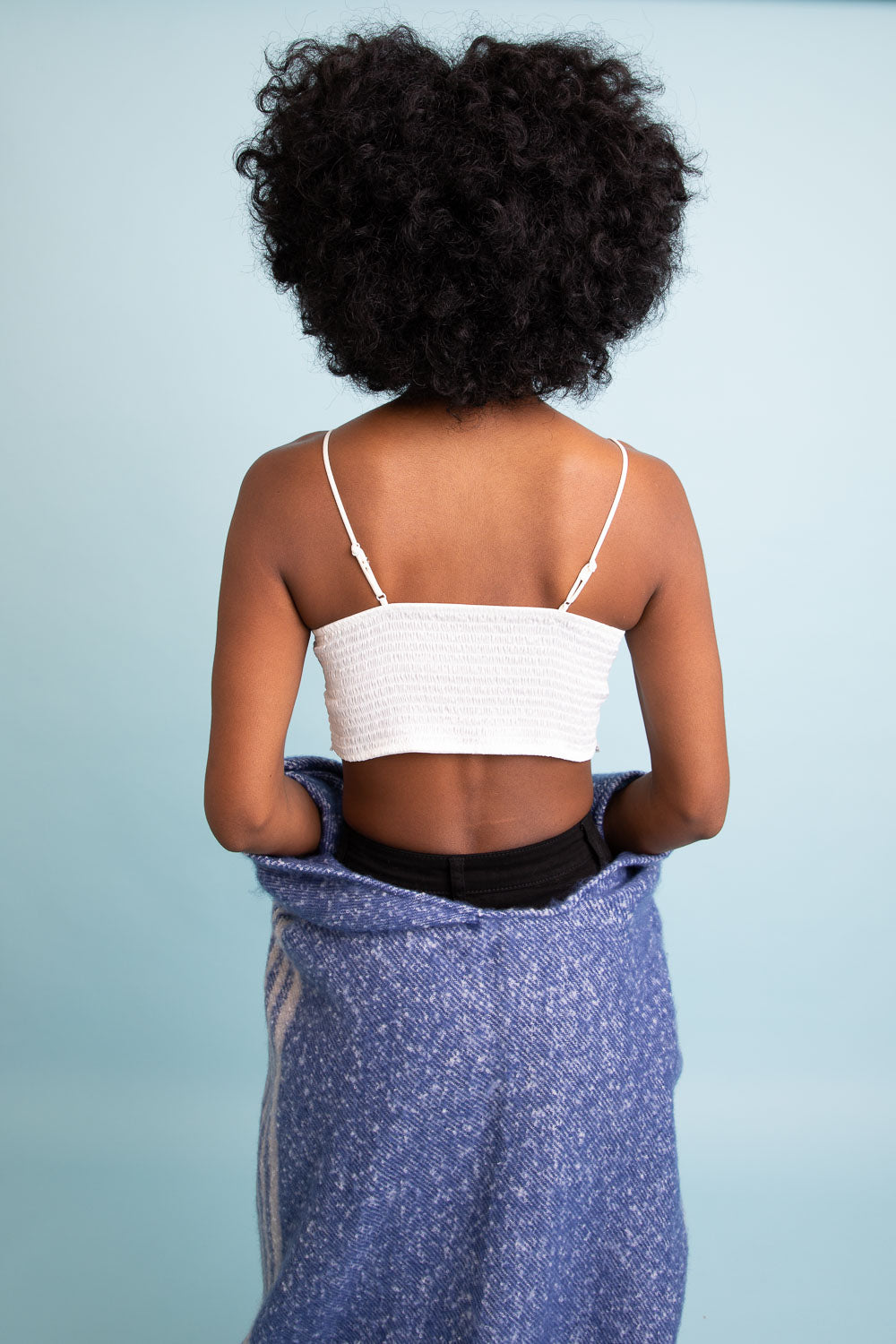 Overlay Crochet Longline Bralette - NeoKira Unlimited