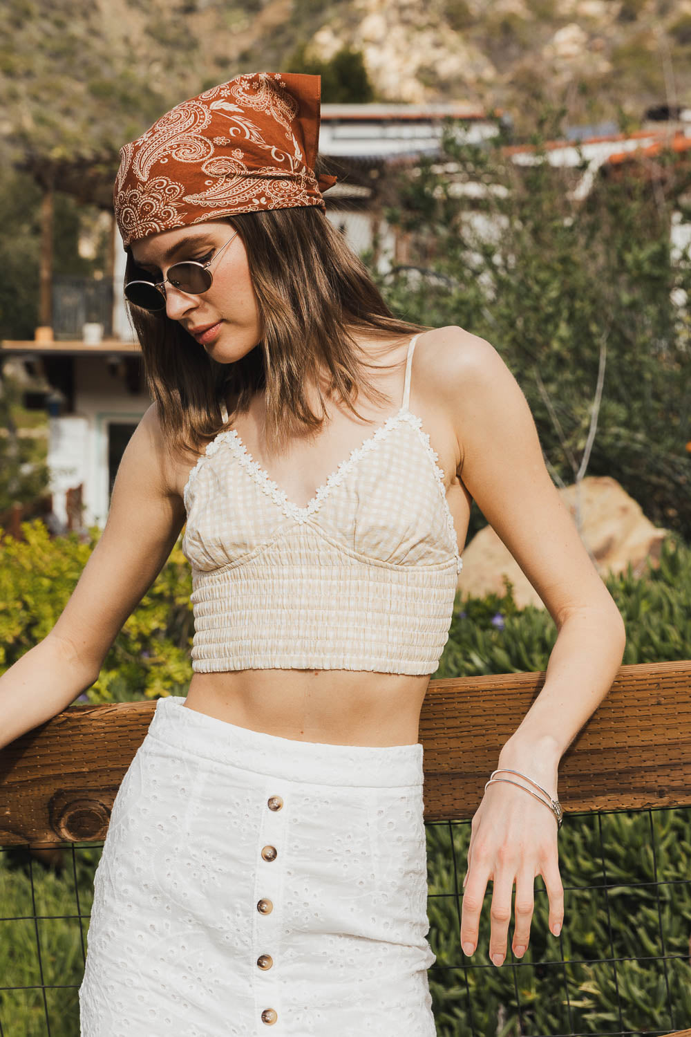 Paisley Floral Patterned Bandana - NeoKira Unlimited