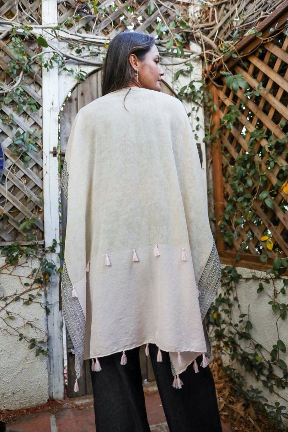 Emerald Coast Tassel Kimono - NeoKira Unlimited