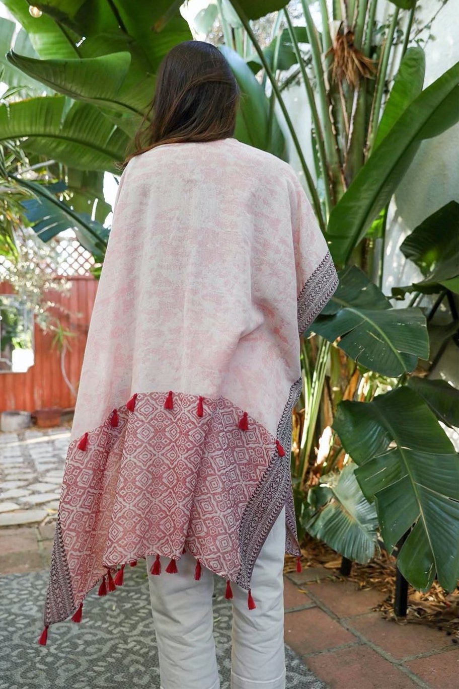 Emerald Coast Tassel Kimono - NeoKira Unlimited