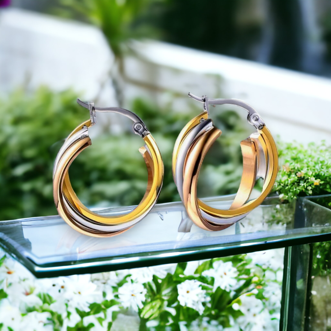 FOR A GOOD LOOK Hoop Earrings NeoKira Unlimited   