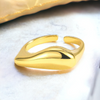 MY INNER PEACE Open Rings NeoKira Unlimited Gold  