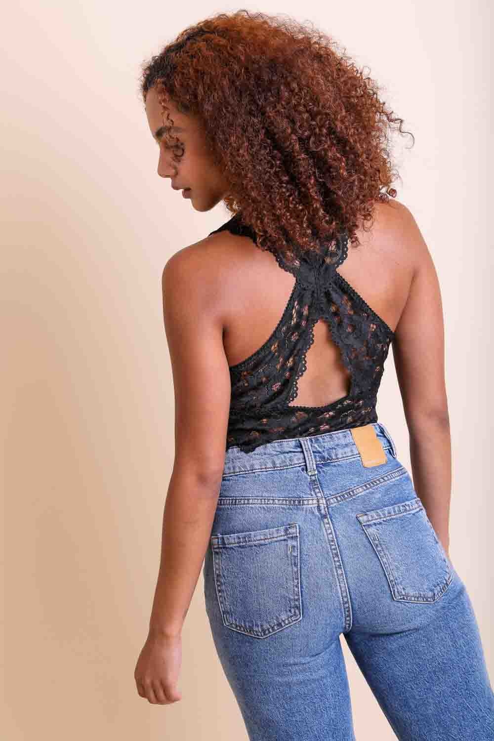 Plunge Racerback Bralette - NeoKira Unlimited