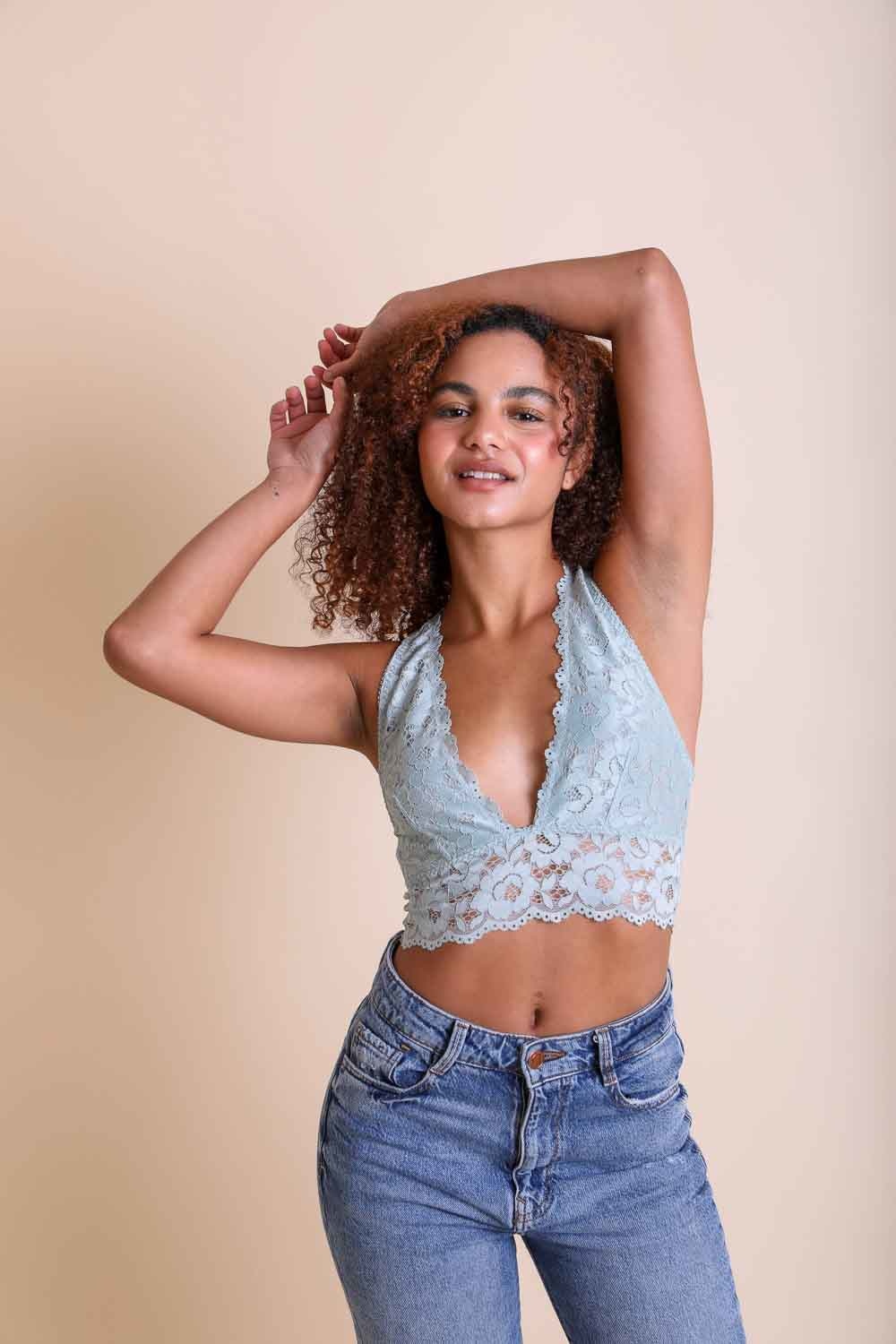 Plunge Racerback Bralette - NeoKira Unlimited