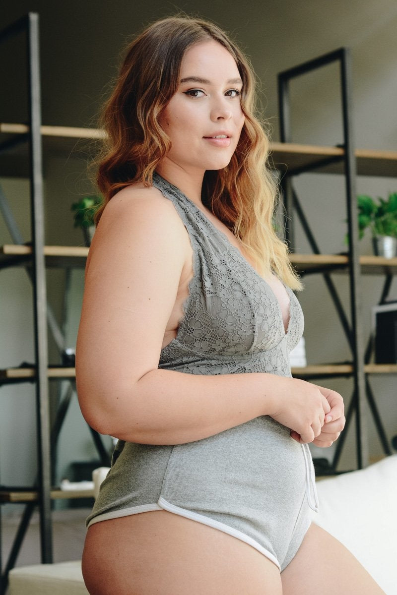 Plus Halter Top Bralette - NeoKira Unlimited