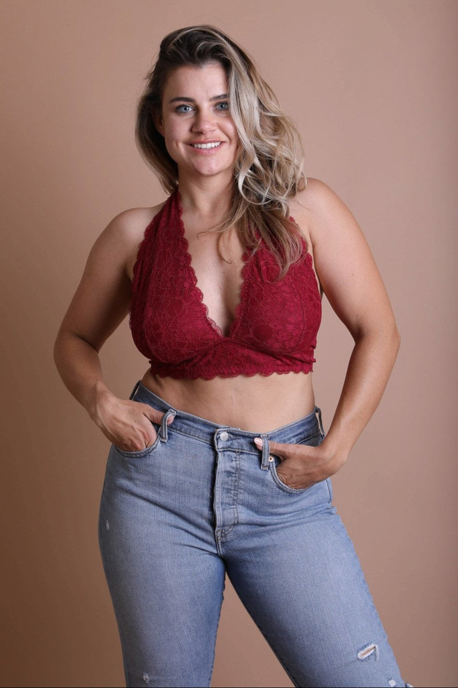 Plus Halter Top Bralette - NeoKira Unlimited