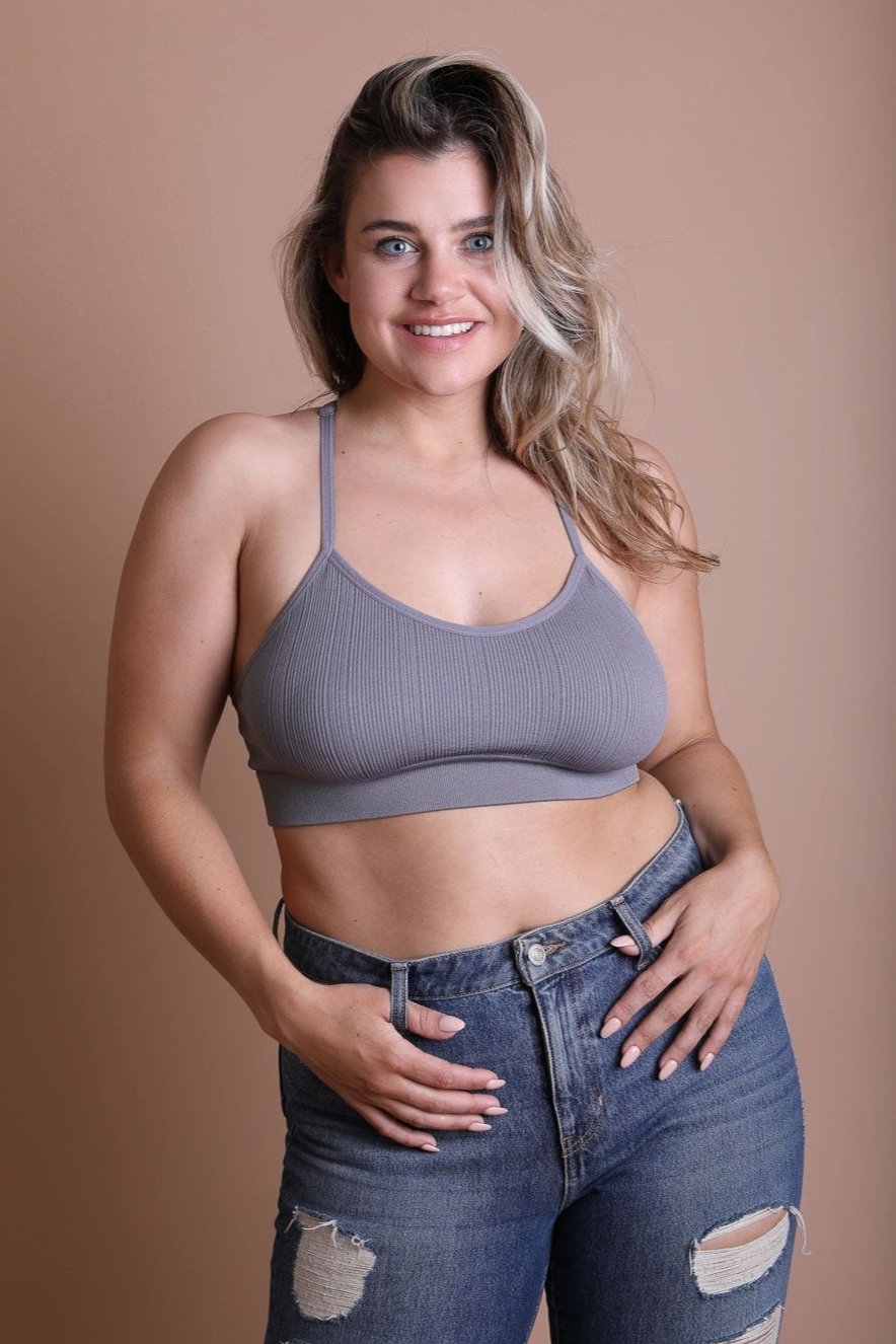 Plus Size Tattoo Back Bralette - NeoKira Unlimited