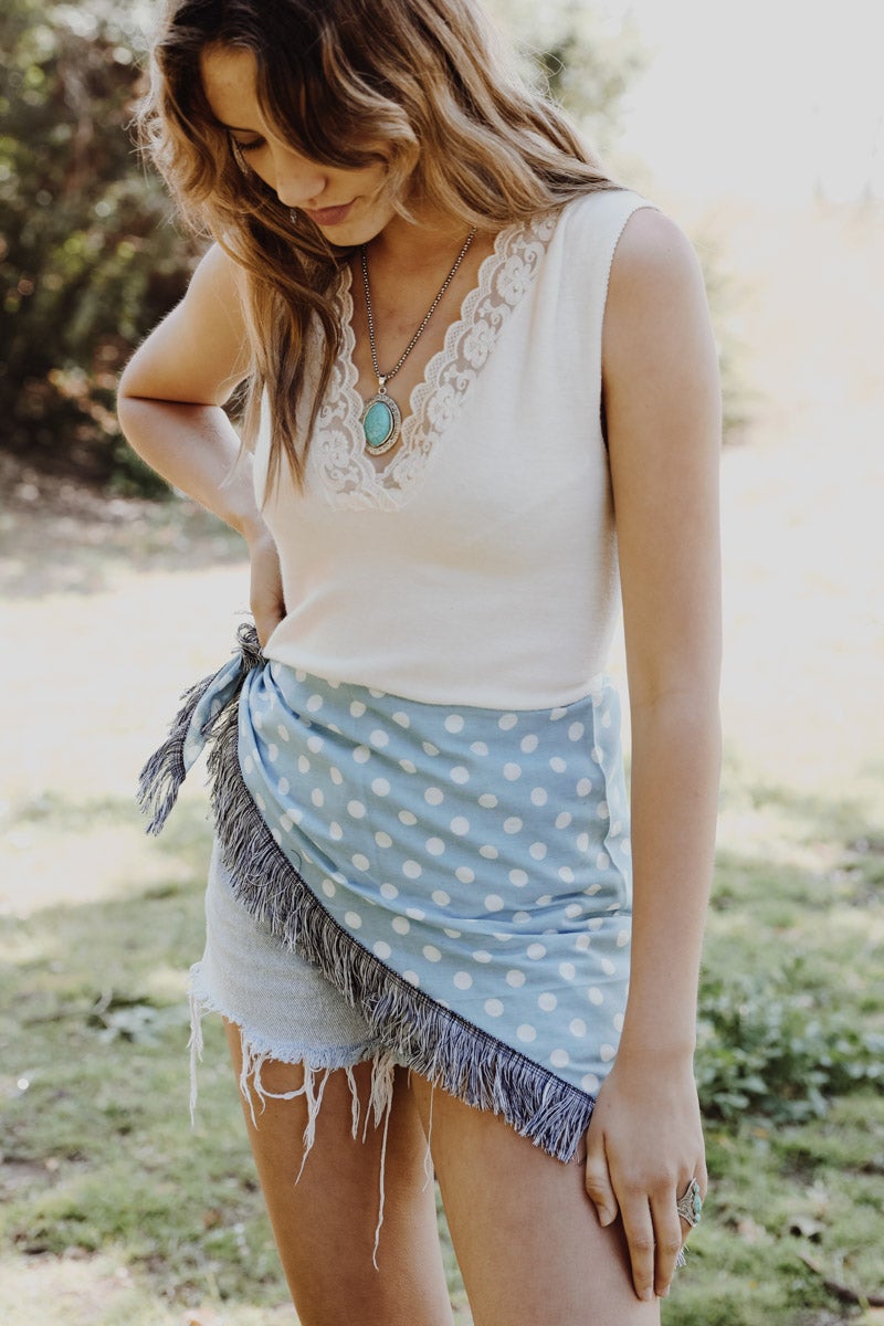 Polkadot Triangle Bandana - NeoKira Unlimited