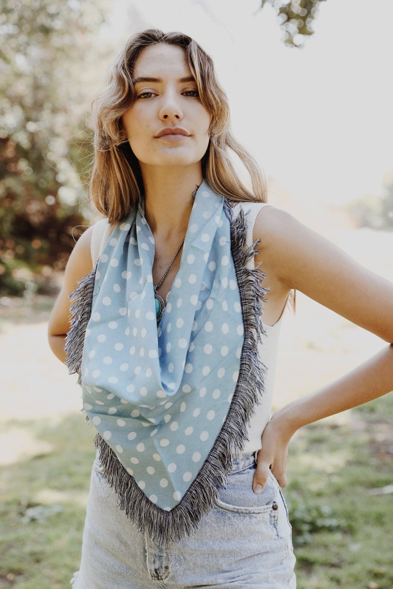 Polkadot Triangle Bandana - NeoKira Unlimited