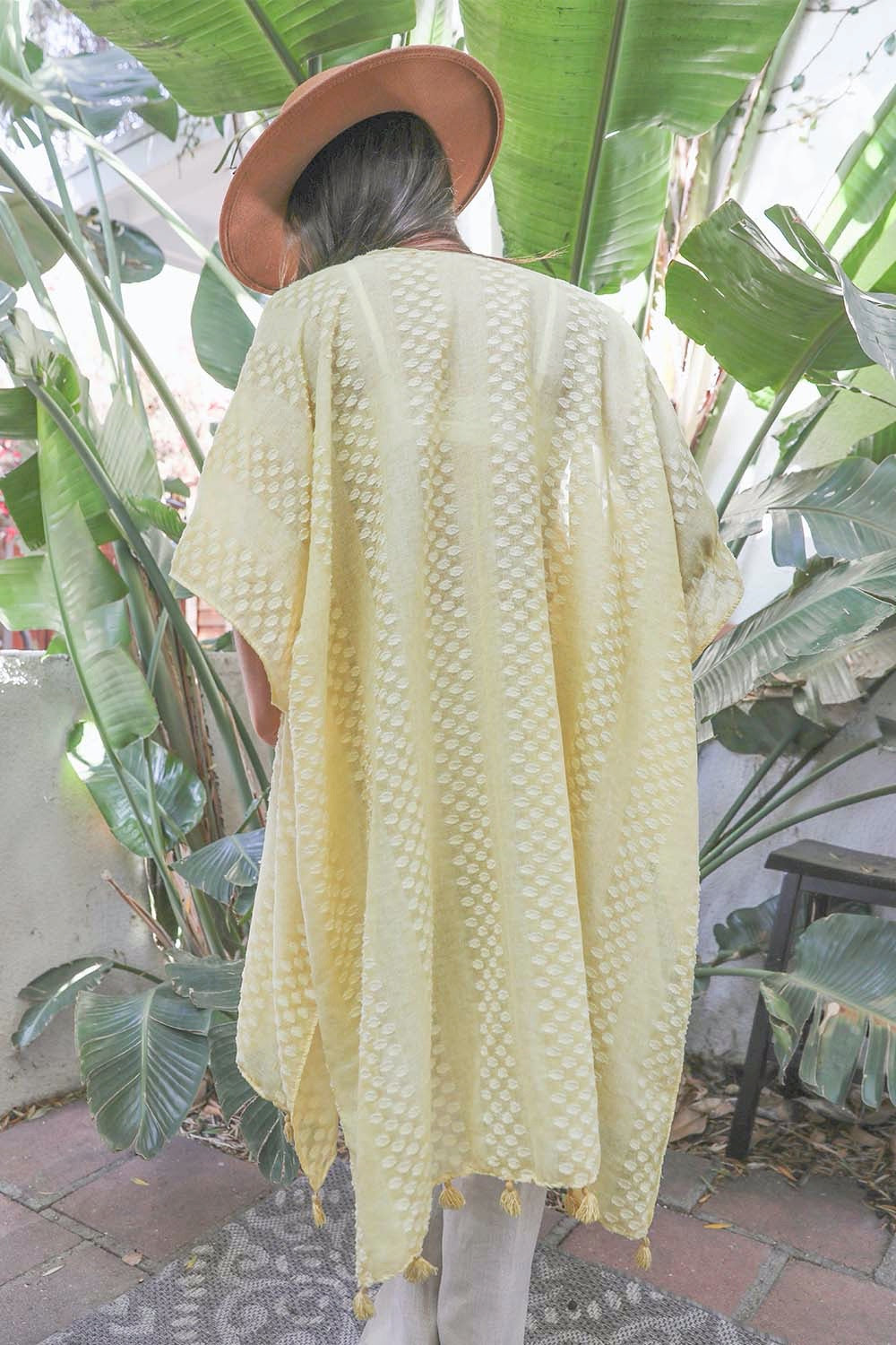 Sunshine Pom Kimono Kimono Leto Collection   