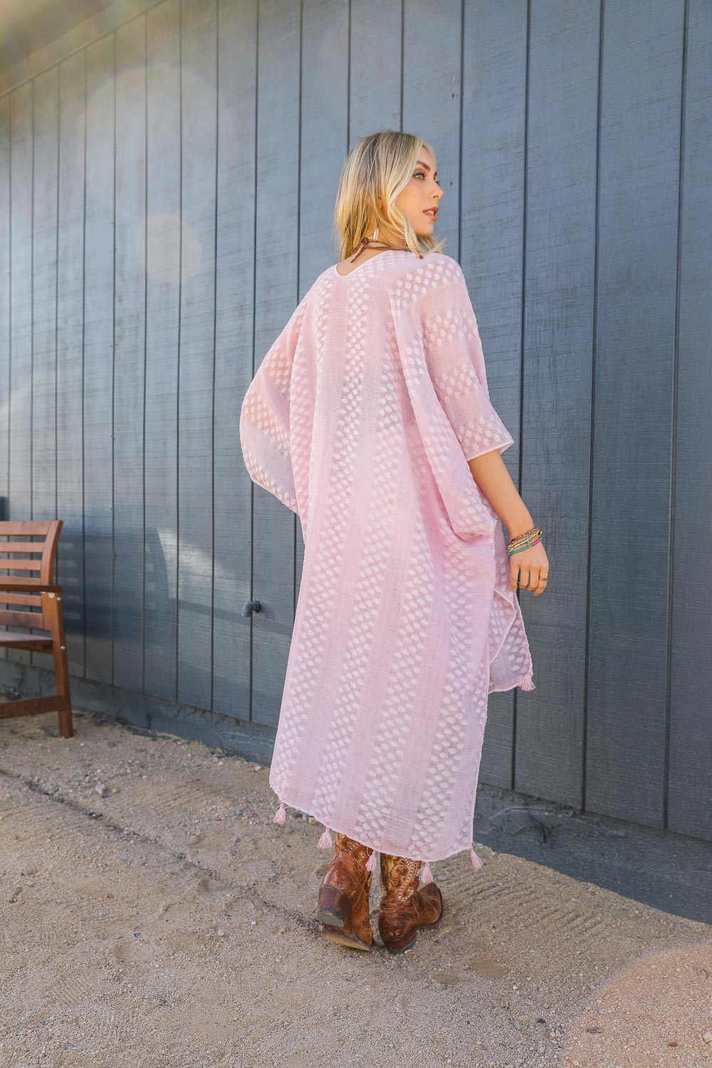 Sunshine Pom Kimono Kimono Leto Collection   