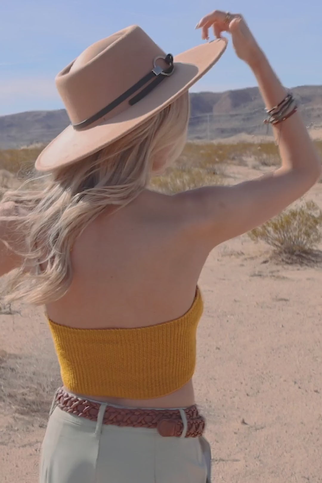 Gold Ring Buckle Bolero Hat - NeoKira Unlimited