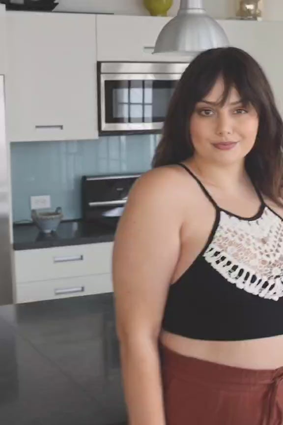 Plus Size Crochet Lace Bralette – Soft and Stylish Look - NeoKira Unlimited