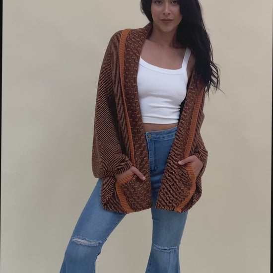Over The Shoulder Knitted Shawl - NeoKira Unlimited