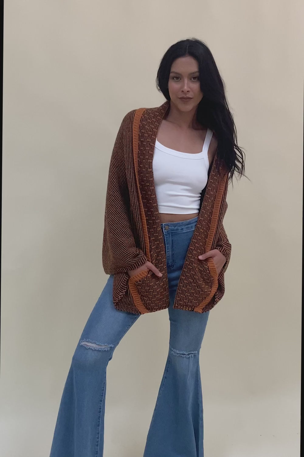 Over The Shoulder Knitted Shawl - NeoKira Unlimited
