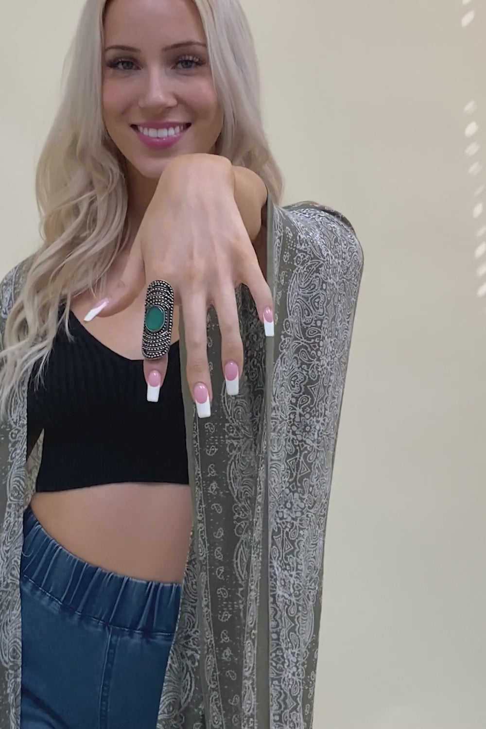 Antique Turquoise Adornment Vintage Ring - NeoKira Unlimited