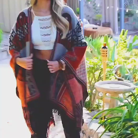 Baroque Style Ruana - NeoKira Unlimited