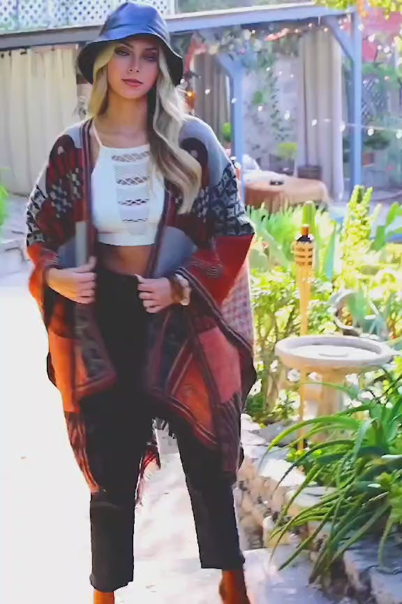 Baroque Style Ruana - NeoKira Unlimited