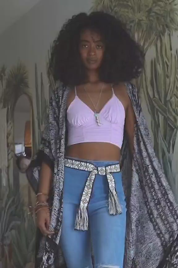 Aztec Waist Tie Belt - NeoKira Unlimited