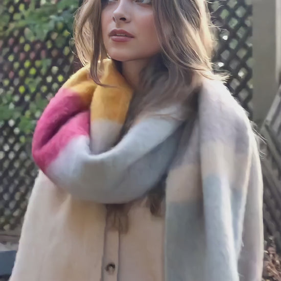 Soft Mohair Scarf - This Years Classic - NeoKira Unlimited