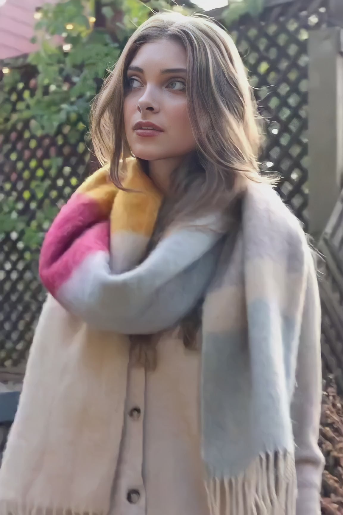 Soft Mohair Scarf - This Years Classic - NeoKira Unlimited