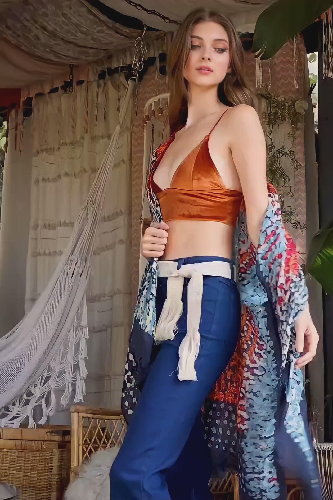 Velvet Longline Bralette - NeoKira Unlimited