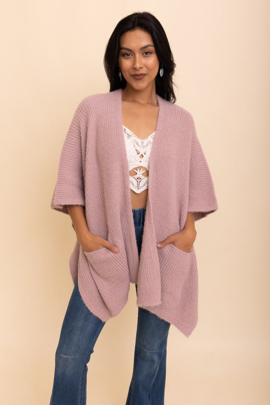 Relax & Chill Autumn Nights Boucle Cardigan - NeoKira Unlimited
