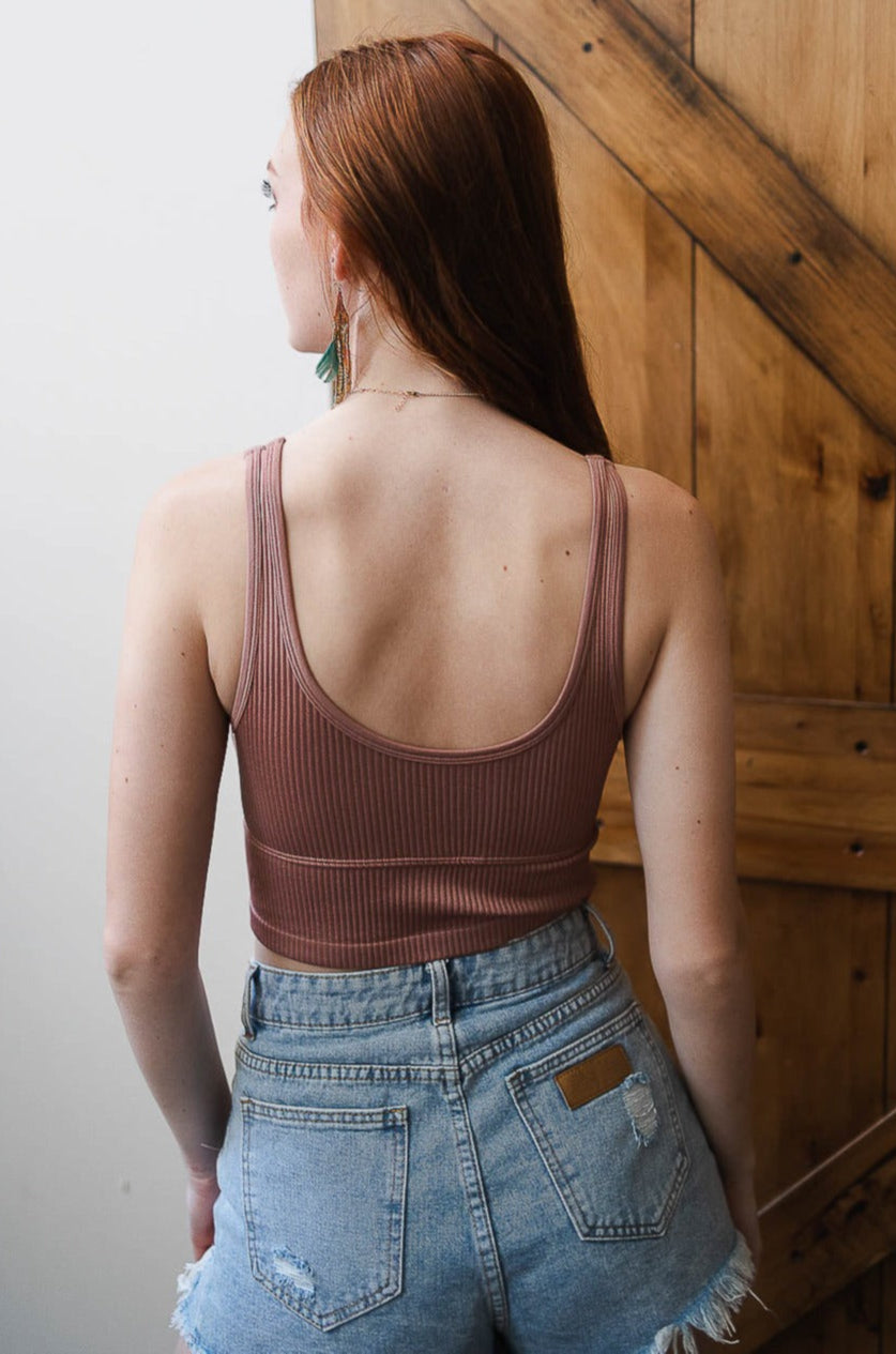 Reversible Plunge Seamless Longline Brami - NeoKira Unlimited