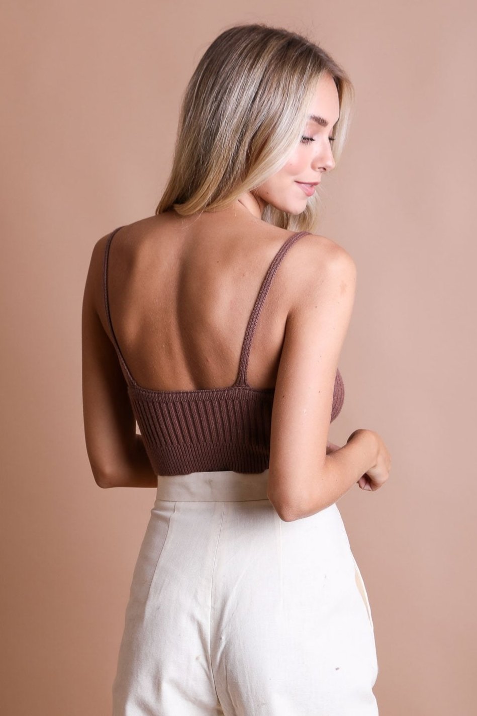 Rib Knit Lounge Brami - NeoKira Unlimited