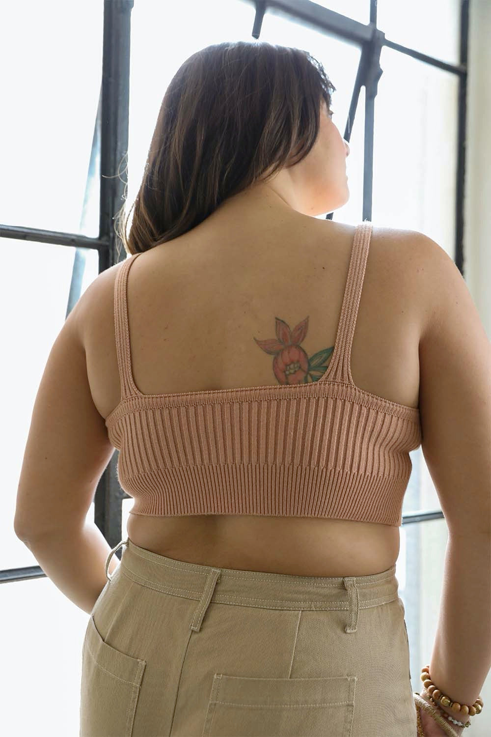 Rib Knit Lounge Brami - NeoKira Unlimited