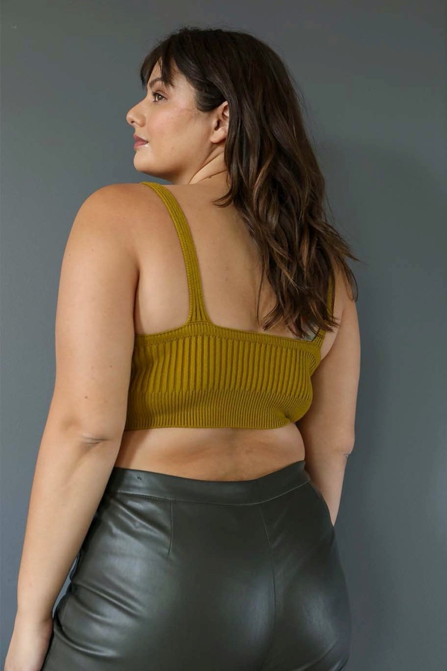 Rib Knit Lounge Brami Bralette