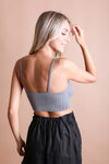 Rib Knit Lounge Brami Bralette Leto Collection   