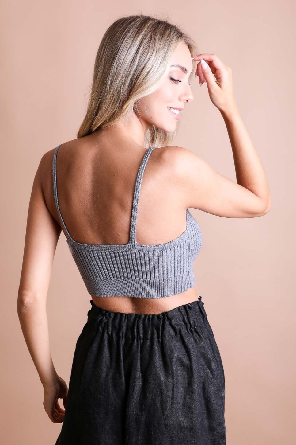 Rib Knit Lounge Brami - NeoKira Unlimited