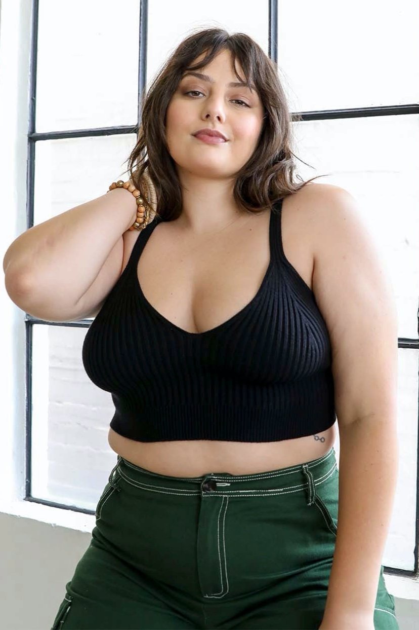 Rib Knit Lounge Brami - NeoKira Unlimited