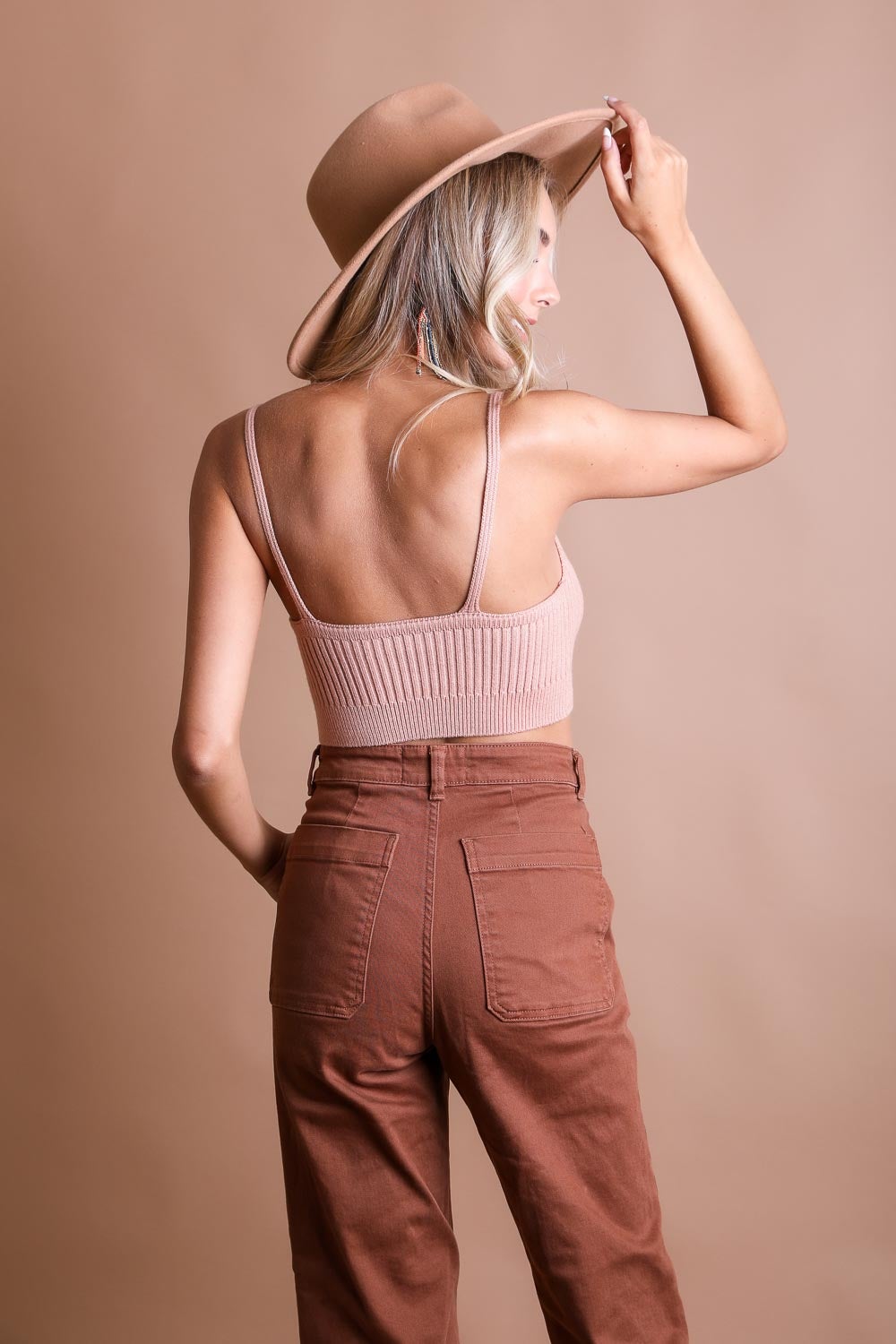 Rib Knit Lounge Brami - NeoKira Unlimited