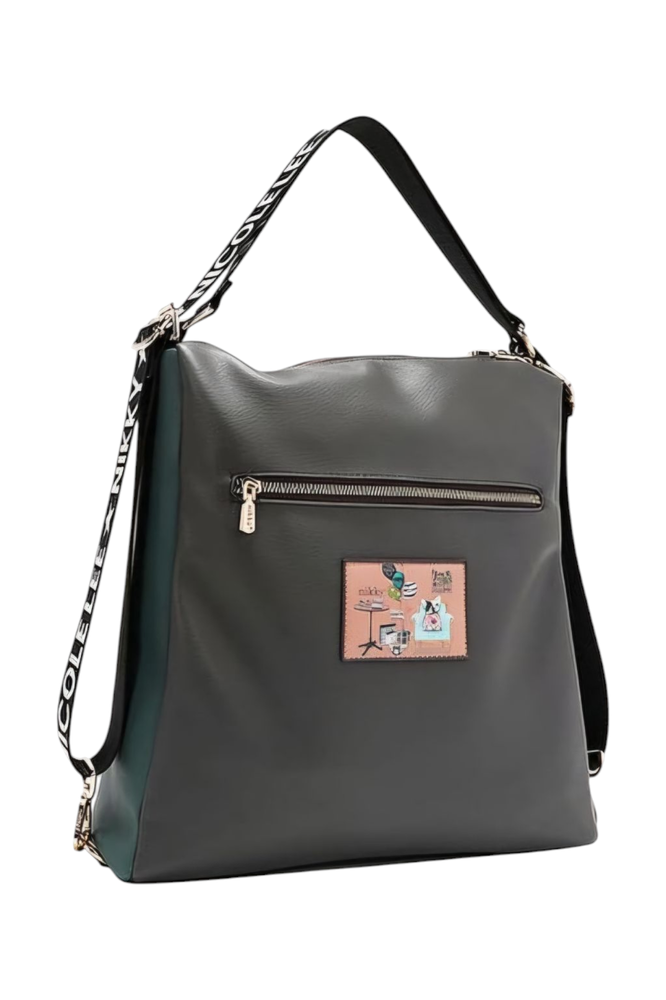 Nicole Lee USA Multifunction Adjustable Strap Eco-Leather Backpack - NeoKira Unlimited