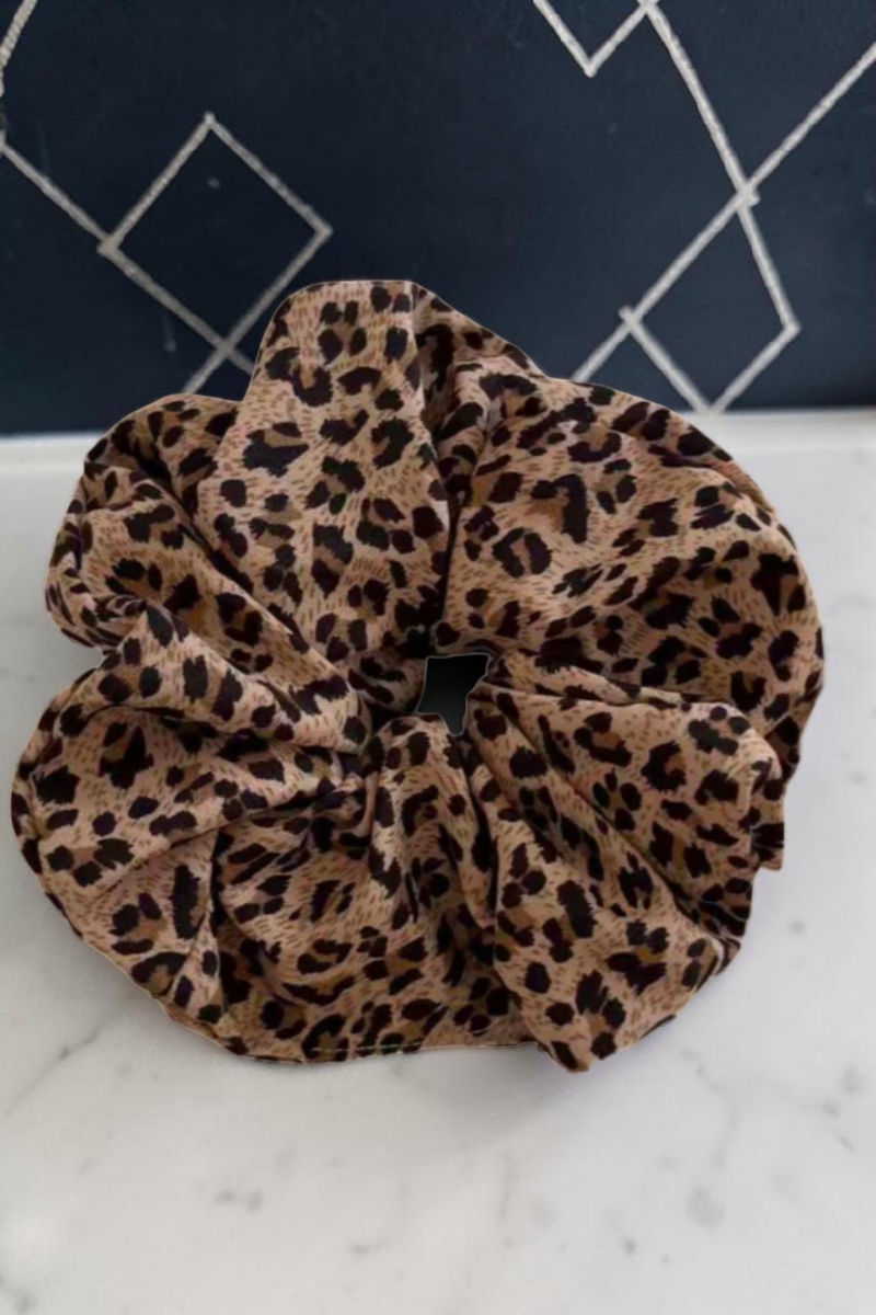 Leopard Print Scrunchies – Wild Animal Hair Rings - NeoKira Unlimited