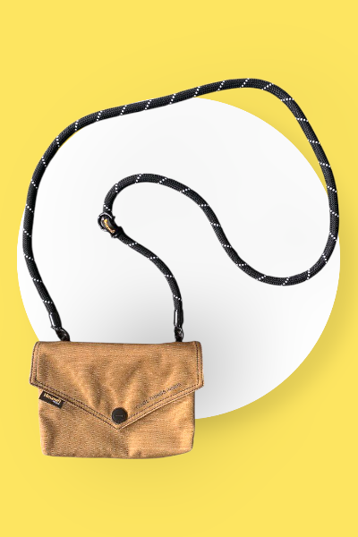 Himawari Solid Color Envelope Shape Crossbody Bag with Removable Strap - NeoKira Unlimited