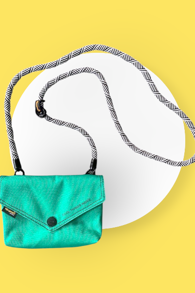 Himawari Solid Color Envelope Shape Crossbody Bag with Removable Strap - NeoKira Unlimited