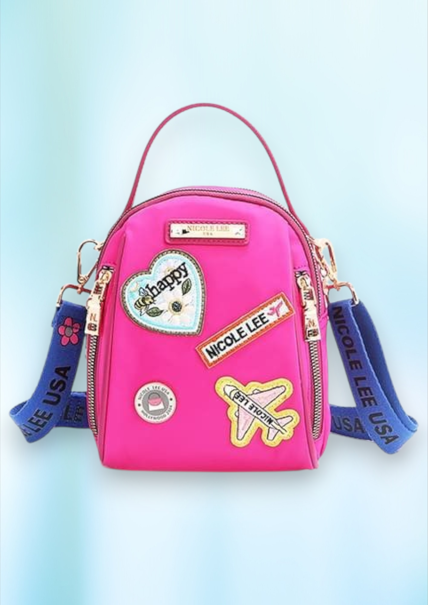 Nicole Lee USA Color Patch Multi Bag - NeoKira Unlimited