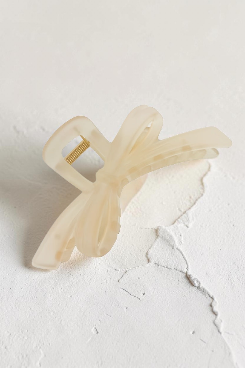 Solid Bow Hair Clip – Everyday Style Accent - NeoKira Unlimited