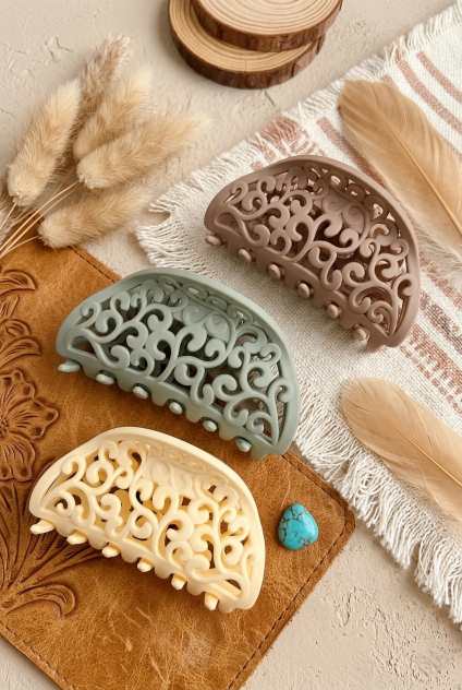 Openwork Engraving Hair Clip – New Fashion Detail - NeoKira Unlimited