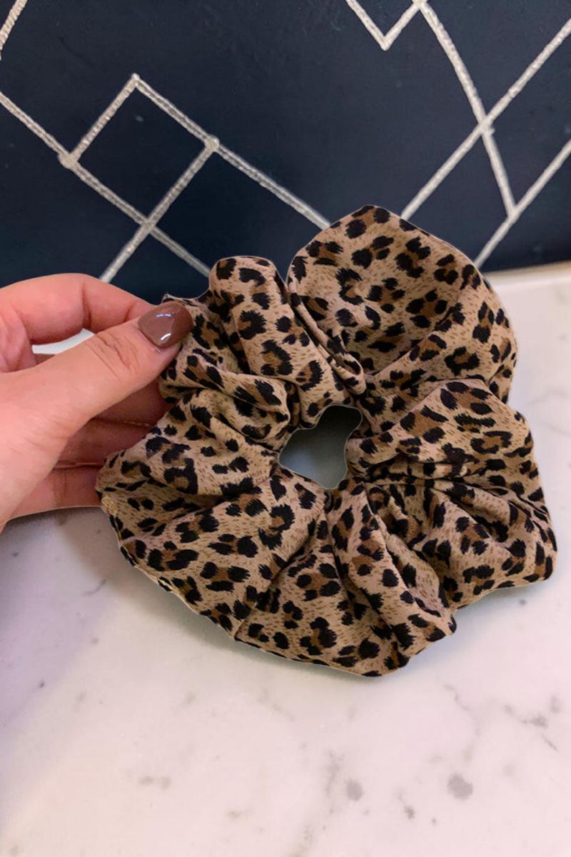 Leopard Print Scrunchies – Wild Animal Hair Rings - NeoKira Unlimited