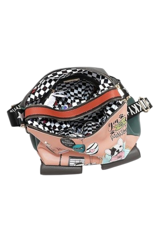 Nicole Lee USA Multifunction Adjustable Strap Eco-Leather Backpack - NeoKira Unlimited