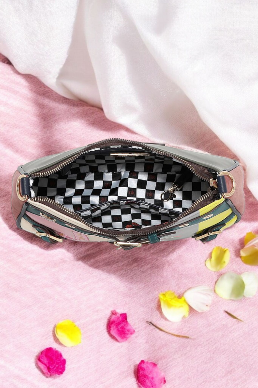 Nicole Lee USA Crescent Shaped Crossbody Bag - NeoKira Unlimited