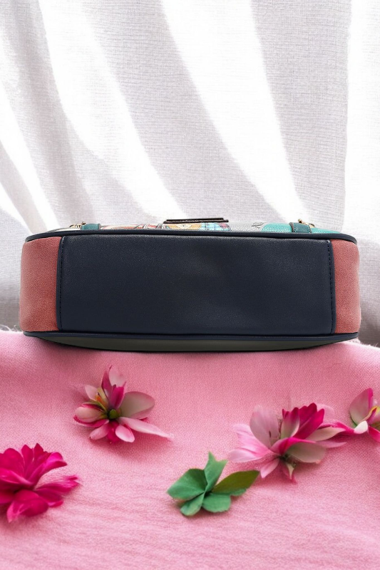 Nicole Lee USA Crescent Shaped Crossbody Bag - NeoKira Unlimited